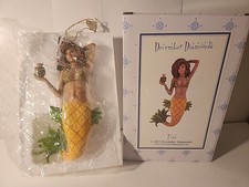 December Diamonds 2022 Mermaid Pina Colada 55-55177 Christmas Ornament W/box