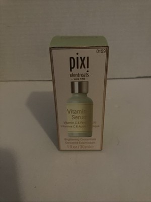 Pixi Skintreats Vitamin-C Serum+Ferulic Acid Brightening Concentrate 1fl.oz/30ml
