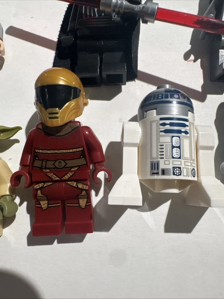 Lego Star Wars Minifigures. Lot Of 9.  SW003, SW0655 Unkars Thug, Chewy, Yoda ++ - Image 4 of 4