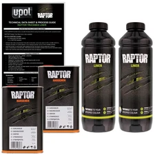U-POL Raptor Tintable Spray-On Truck Bed Liner Coating, 2 Liters