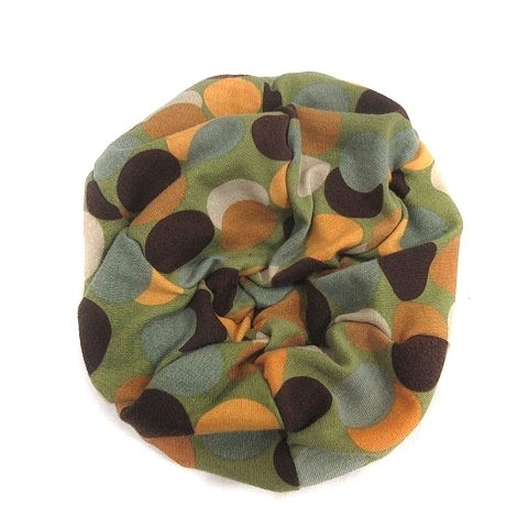 No Brand Dot Pattern Cap Multicolor Polyester 57.… - image 5