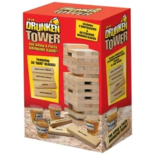 ICUP iPartyHard - Drunken Tower: The Grab A Piece Adult Drinking Game includes