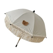 New Children Beach Umbrella Lovely Bear Pattern Sun Protection For Outdoor