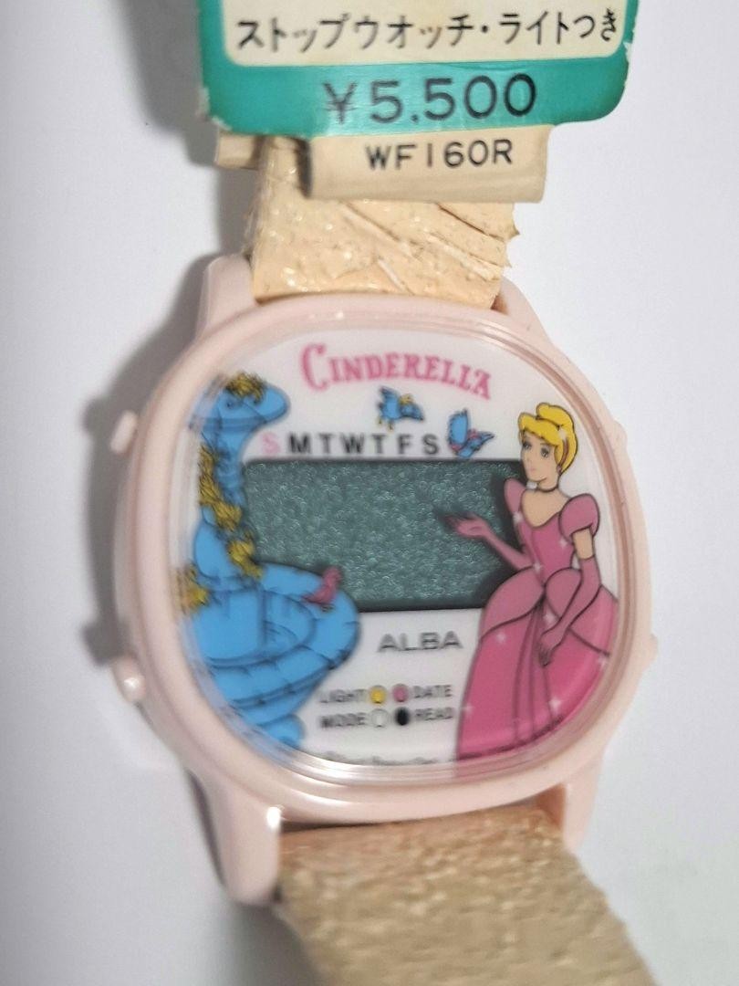 Watch Rare Digital Cinderella ALBA Seiko Anime 0818b Time Vintage Collection - vintagewatches.pk