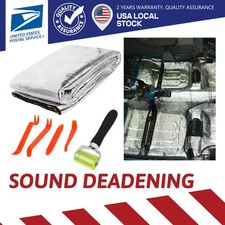 Car Engine Hood Heat Shield Insulation Sound Deadener Noise Mat Deadening Pad