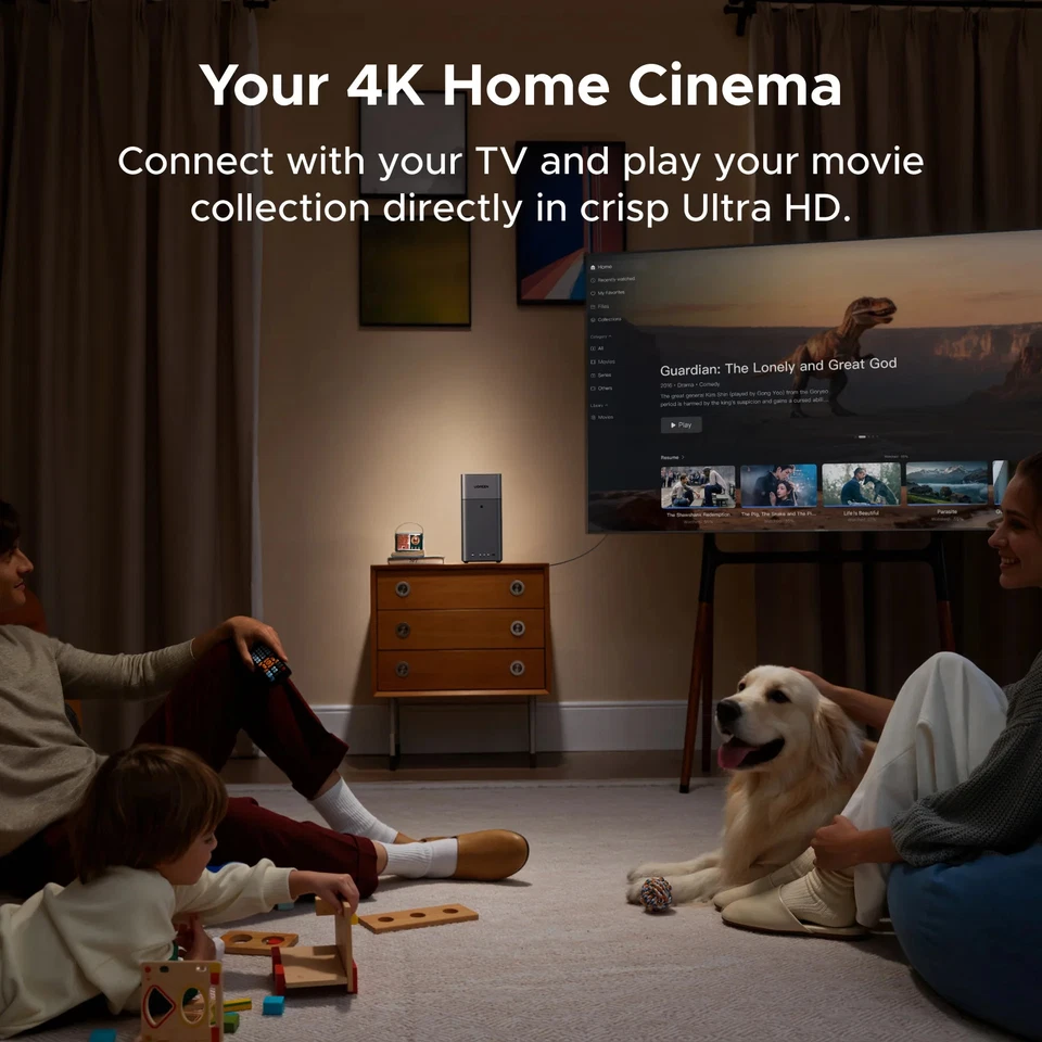 UGREEN NASync DH2300 2-Bay NAS 4GB RAM AI Photo WD Red IronWolf N300 Plug & Play - Image 4 of 4