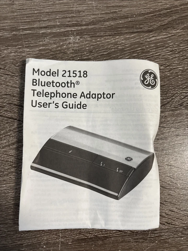 Adaptador de teléfono GE Bluetooth ~ TC21518EC1-A Cell Fusion Foto 2 de 4