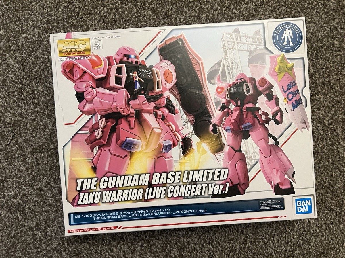ベース Commune SENTURION CRAZY BOOSTER MG 1/100 Zaku Warrior (Live Concert Ver.) Base Limited Lacus