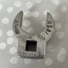 Snap-on Tools FC30 USA Drive 15/16” Crowfoot Used - Has Initial Markings