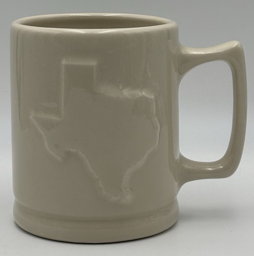 FBI mug RARE VINTAGE 80's-90's Texas 16 oz, subtle branding, big presence