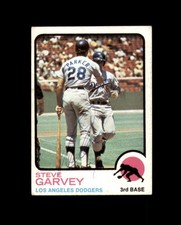 Steve Garvey Signed Authentic 1973 Topps Los Angeles Dodgers Autograph