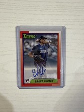 2025 Topps Update Series - 1990 Topps Baseball Autographs Rookie Brant Hurter