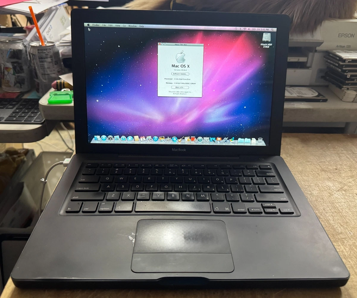 Apple MacBook Black 2 GB RAM for sale | eBay