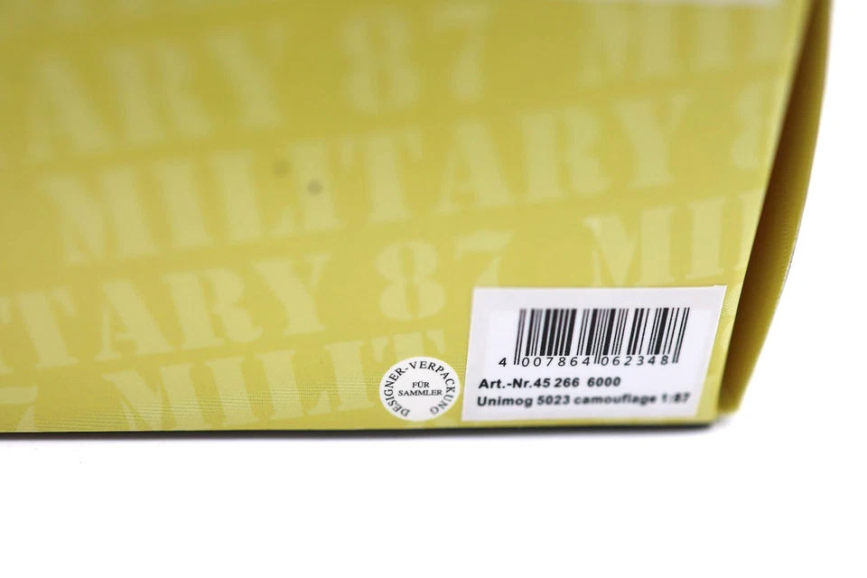 Schuco Unimog 5023 Funkcontainer 452666000 in OVP unbespielt  # 62 - Bild 3 von 4