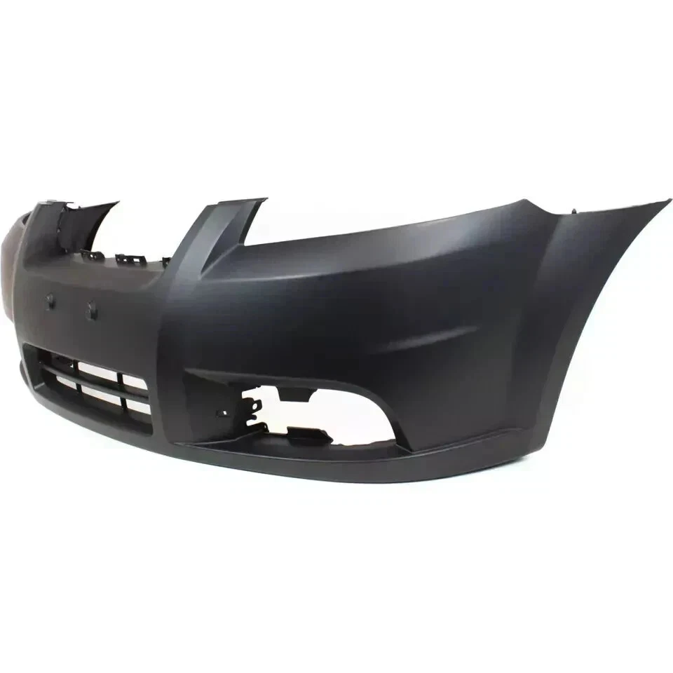 Front Bumper Cover Fascia & Fog Light Kit For 2007-2011 Chevy Aveo Sedan Foto 3 de 4
