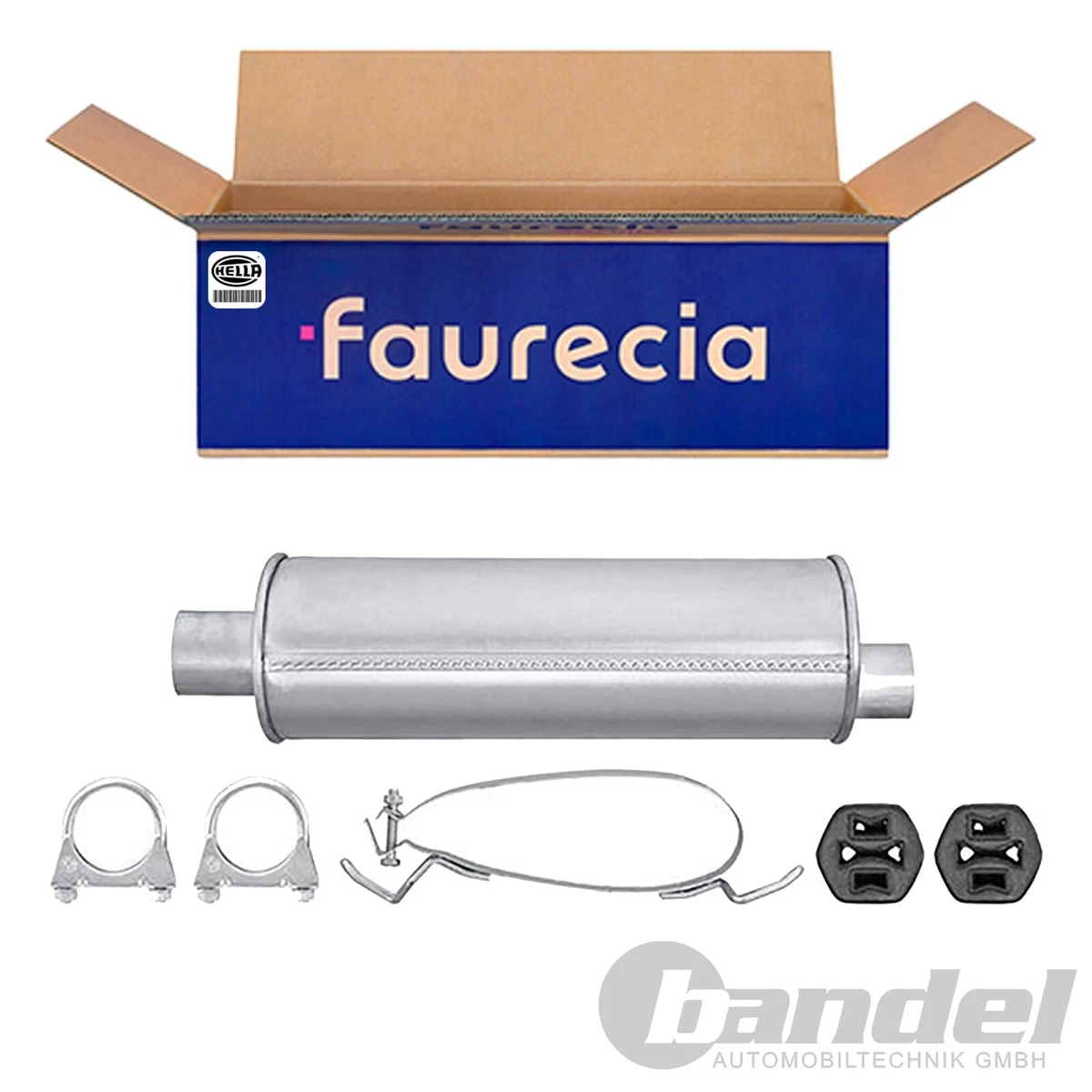 Silencieux échappement Avant Sigam Pour Volvo 740 D - Neuf, Réf. 53305