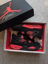 Jordan 4 Red Thunder UK 10 usato ottime condizioni 