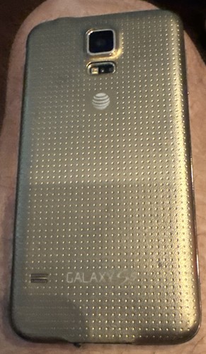 Samsung Galaxy S5 SM-G900A (ATT) Biały 16GB Szybka wysyłka Fair Used Broken!! - Zdjęcie 3 z 3