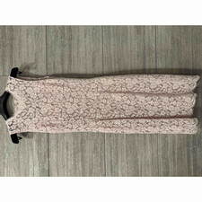 Dolce & Gabbana D&G Floral Lace Sleeveless Dress Linght Pink size 36 Used