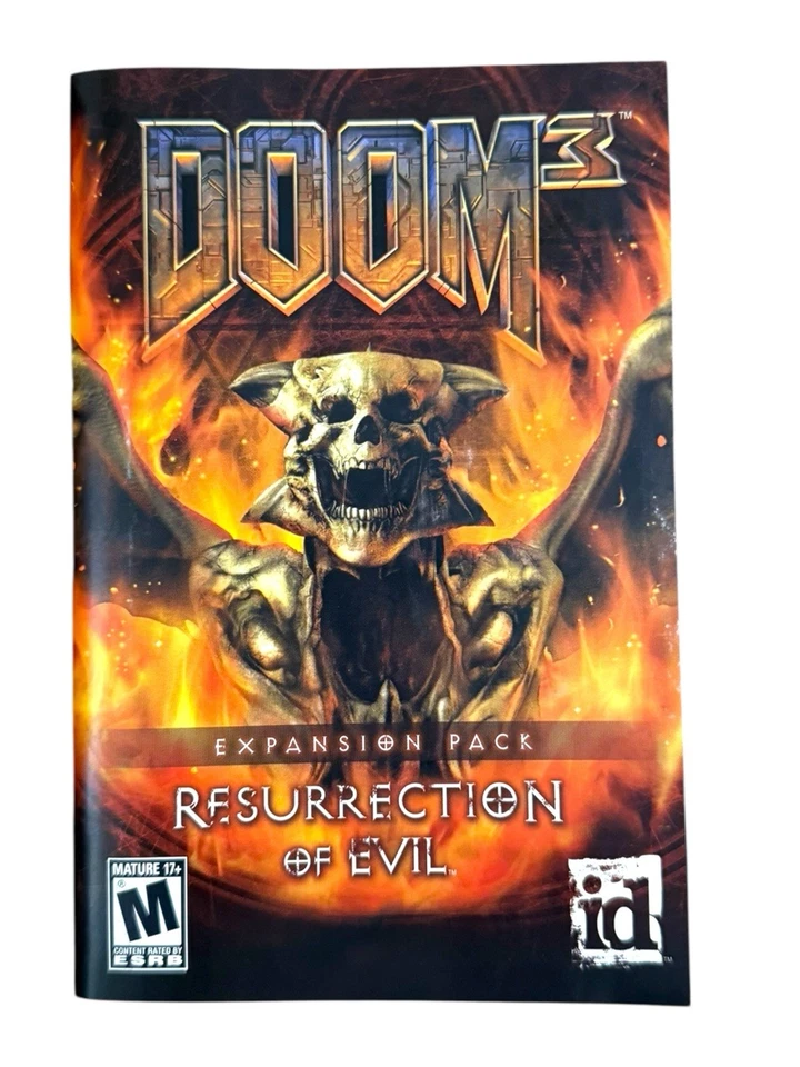 Doom 3 Resurrection Of Evil PC Expansion Pack 2005 Complete In Box - Image 3 of 4