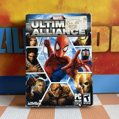 Marvel Ultimate Alliance (2006) PC DVD-ROM - Complete With Manuals