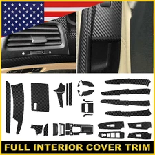 11pcs Full Interior Kit Set Cover Trim For Honda Accord 2008-2012 2009 2010 2011