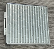 Gucci Bamboo Compact Mirror square color, silver - FREE SHIP 