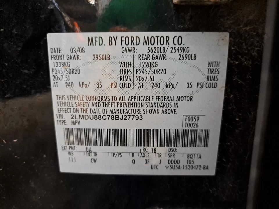 Unidad de actuador/bomba de freno antibloqueo ABS Mkx Sku#4214970 Foto 2 de 4