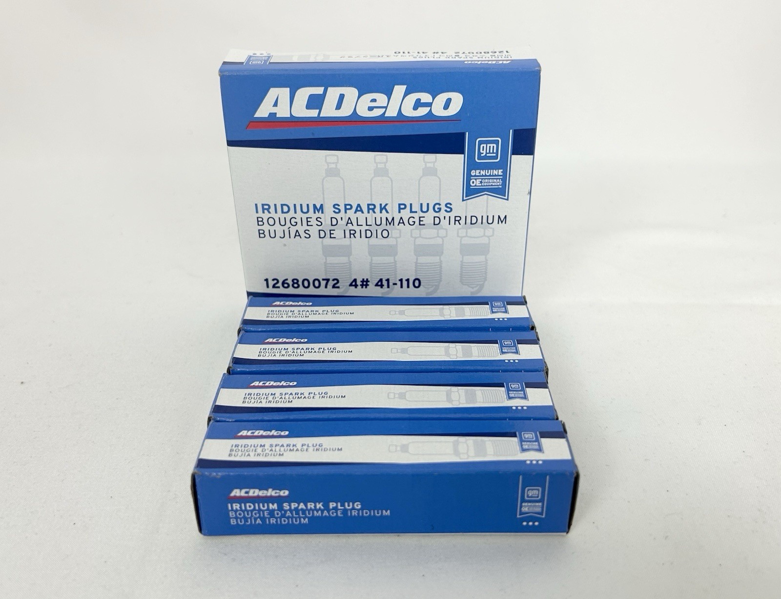 Spark Plug-Iridium ACDelco GM Original Equipment 41-110 Box Of 4 NEW 