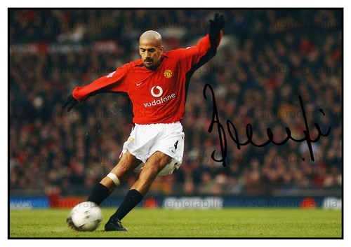 12527. Juan Sebastian Veron Signed Pictures A4 Prints Man Utd Chelsea Argentina