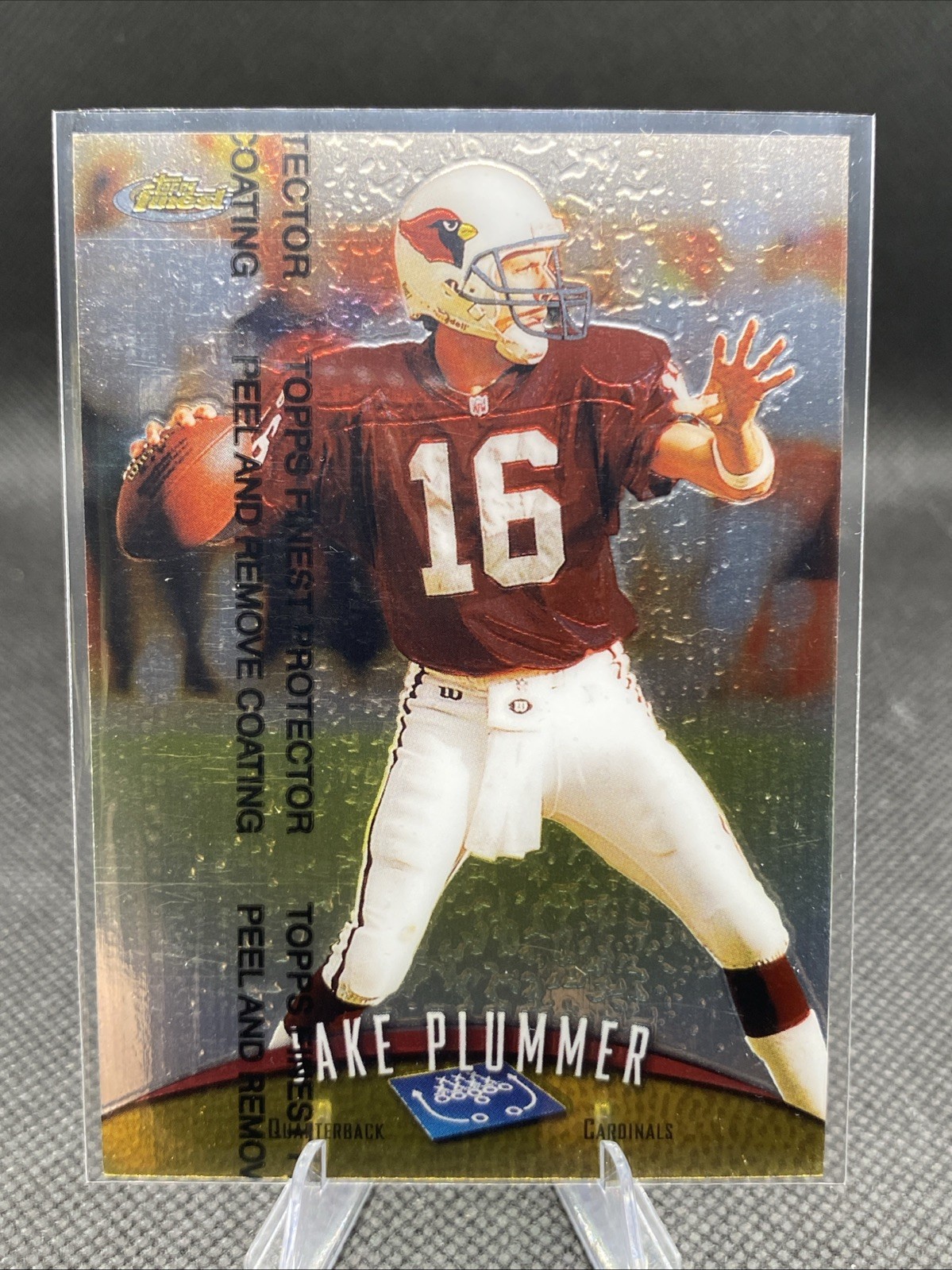 1998 Topps Finest #232 Jake Plummer Card Arizona Cardinals