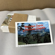 Plastichrome Souvenir Folder Postcards Lot Of...