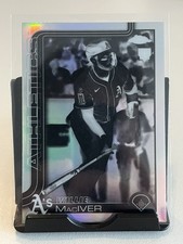 2025 Topps Chrome Update Willie MacIver Negative Refractor #USC81 (RC) Athletics
