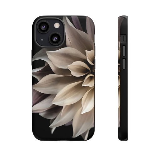 Tough Case For iPhone, Samsung Galaxy, Pixel, Cream Dahlia Flower Print - 第 78/223 張圖片