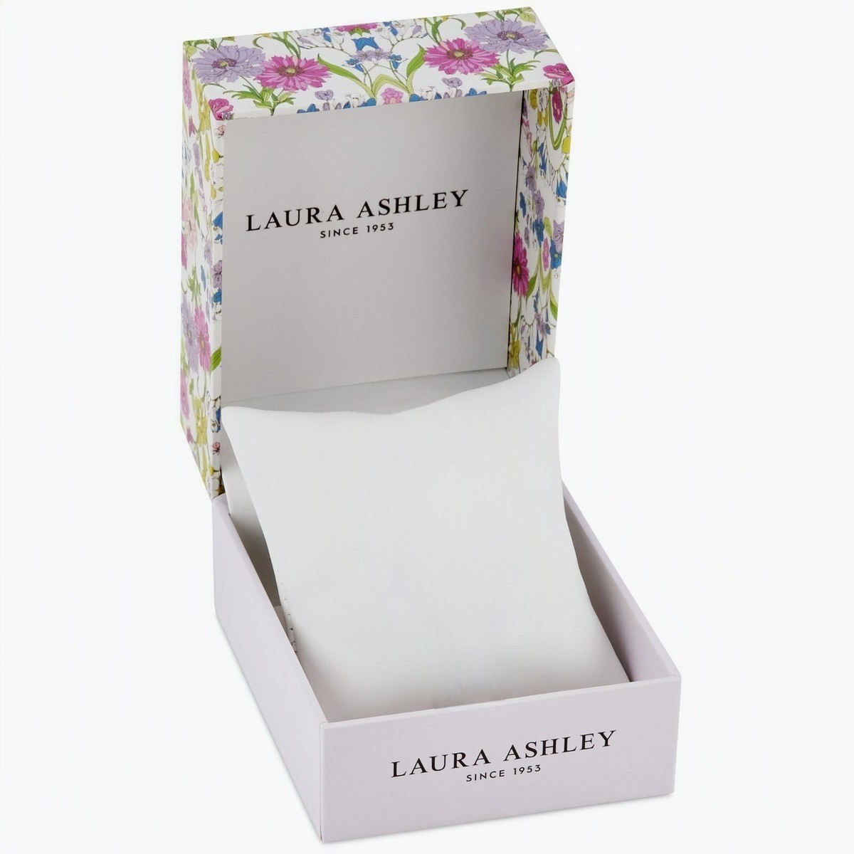 Laura Ashley Women's Rectangular 22mm Link Bracelet Watch (LA2093