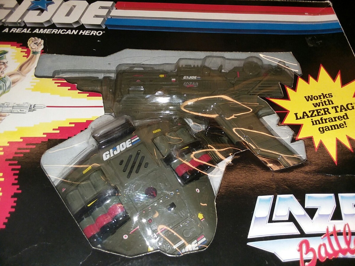 Lot 2 1987 GI Joe Lazer Battle Game Kit Sets Laser Tag