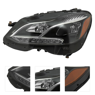 LED Headlight Left Driver Side Headlamp For Mercedes-Benz E-Class W212 2014-2016