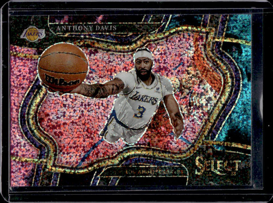 2022-23 Select Anthony Davis Cosmic Prizms Courtside #217 Lakers