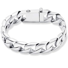 Cuban Link Bracelet Cremation Urn Bracelet for Human Ashes for Men Memorial Gift