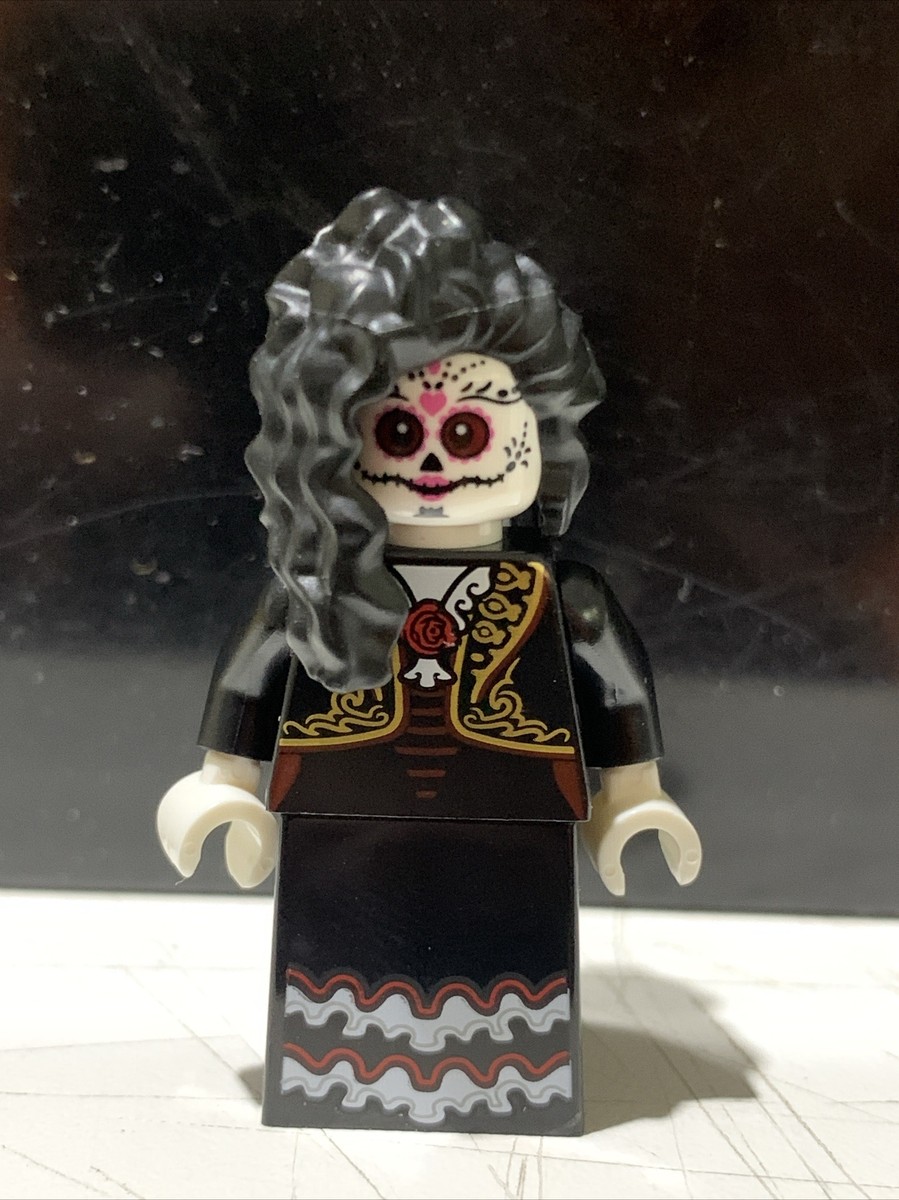NEW LEGO Skeleton La Catrina Minifigure Halloween Day of the Dead