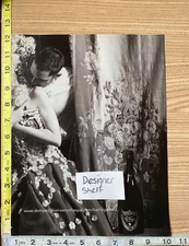 Dom Perignon Champagne & Karl Lagerfeld Fashions Print Advertisement