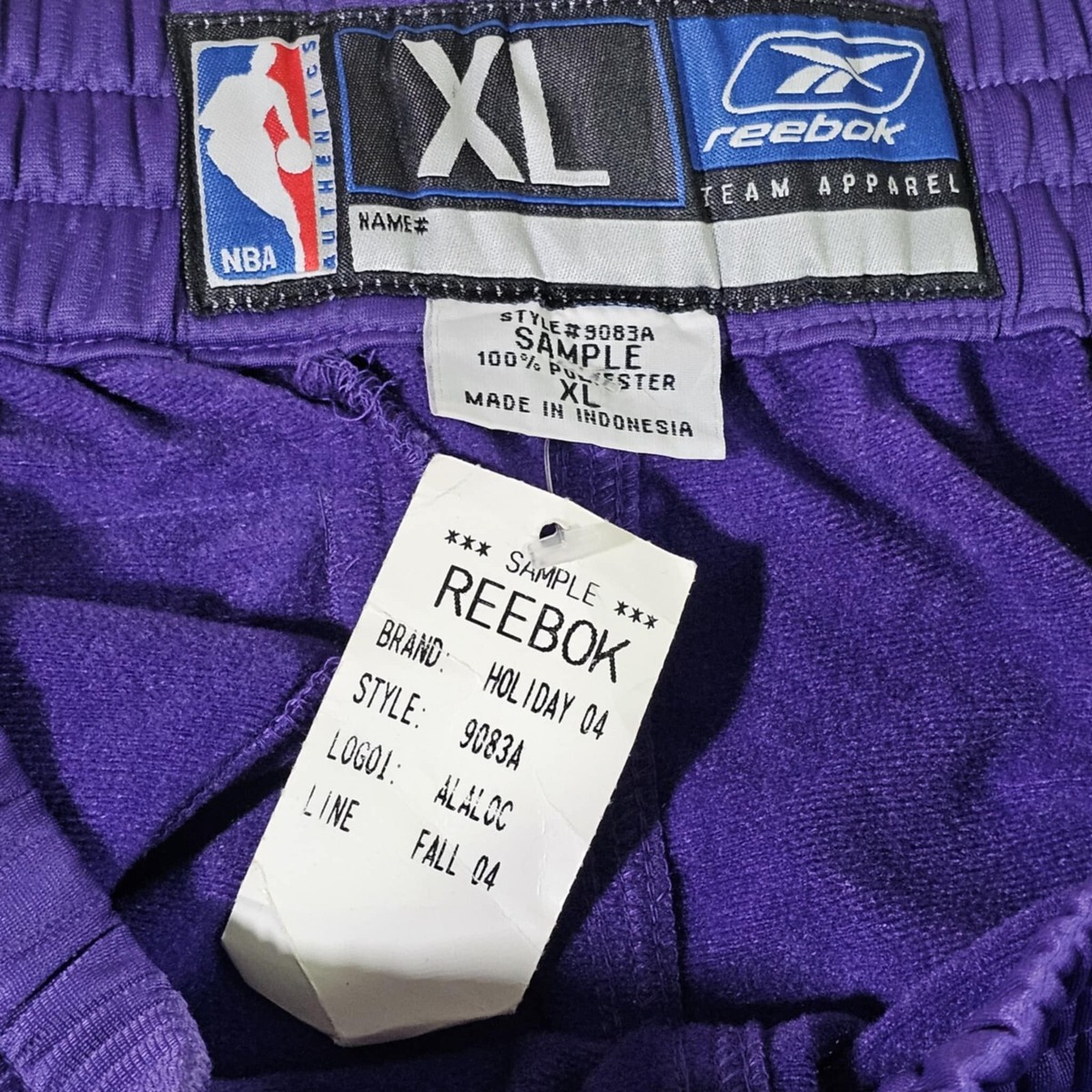 Los Angeles Lakers Vintage Y2K Reebok Track Suit - Includes