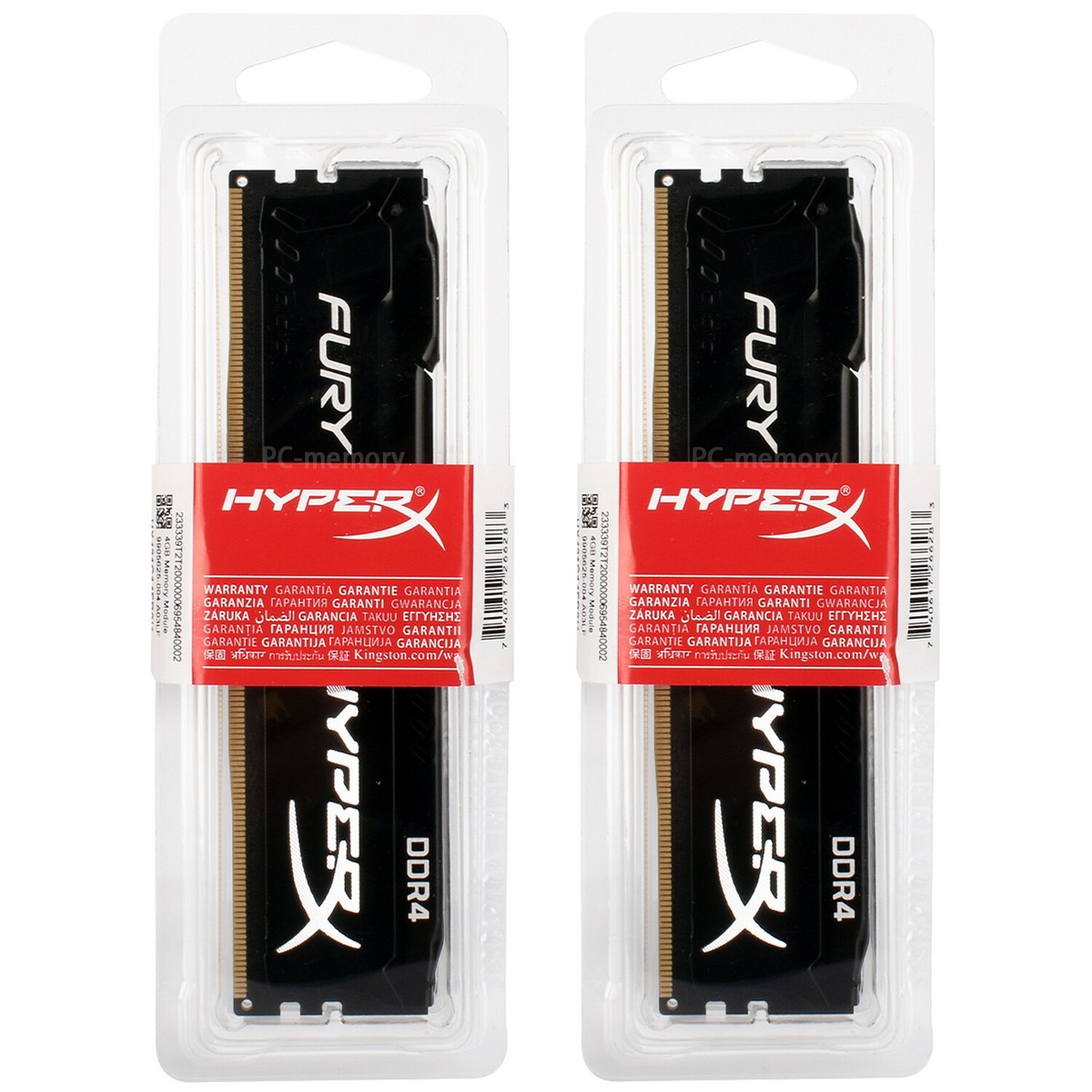 memory hyperx fury rgb ddr4 2666mhz 16gb Hyperx Fury Ddr4 2666 Mhz 8gb 16GB Kingston HyperX Fury RGB DDR4 2666MHz  PC4-21300 CL16