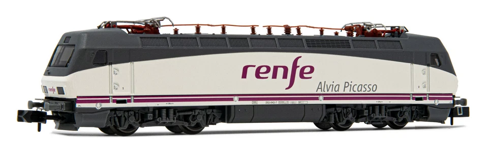 Arnold HN2452D RENFE, E-Lok 252 Alvia Picasso Lackierung, Epoche VI,DCC Decoder - Bild 1 von 1