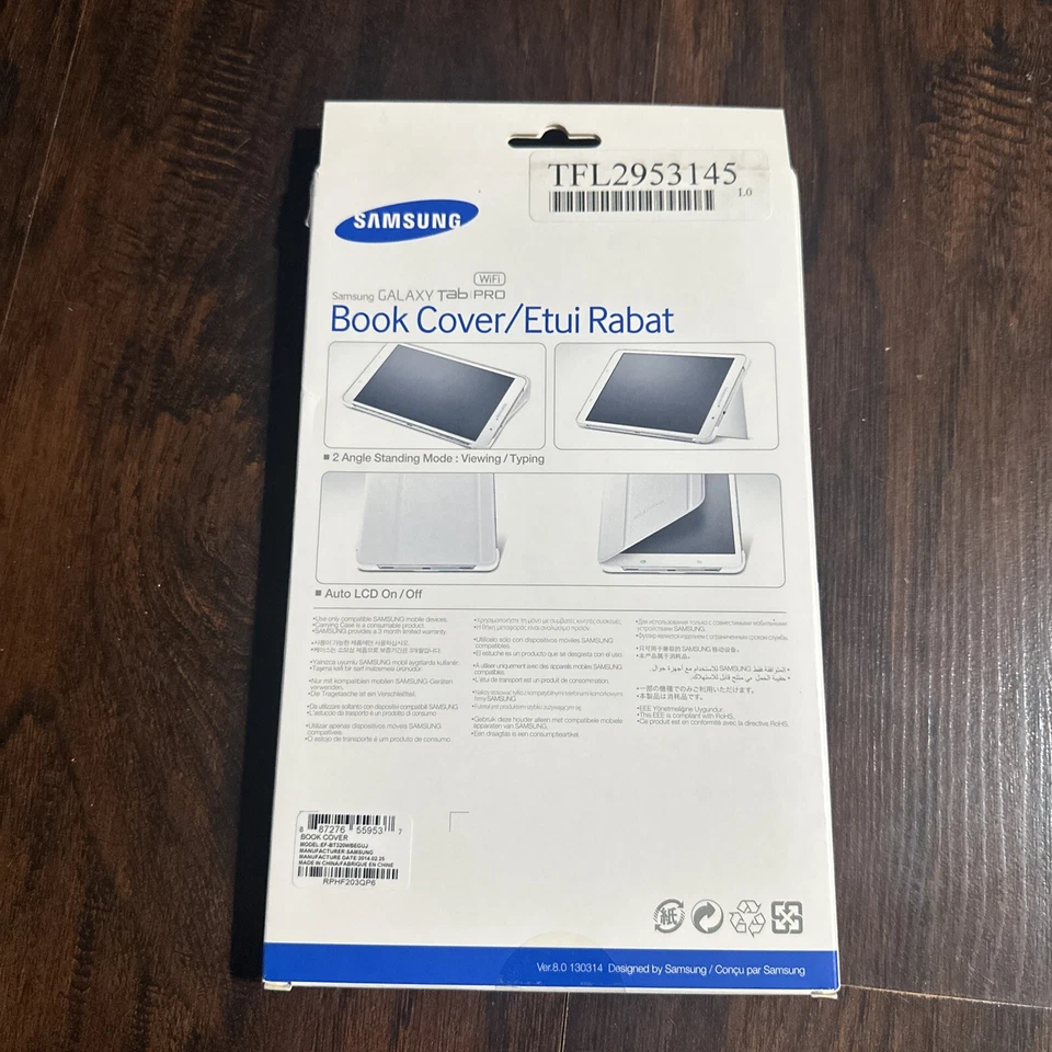 Original Samsung Official Galaxy Tab Pro 8.4 Book Cover  Black - Image 2 of 2