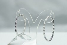 ESPRIT Ohrrige Creolen 925 Sterling Silber ESCO90654A edel Form sehr groß  NEU