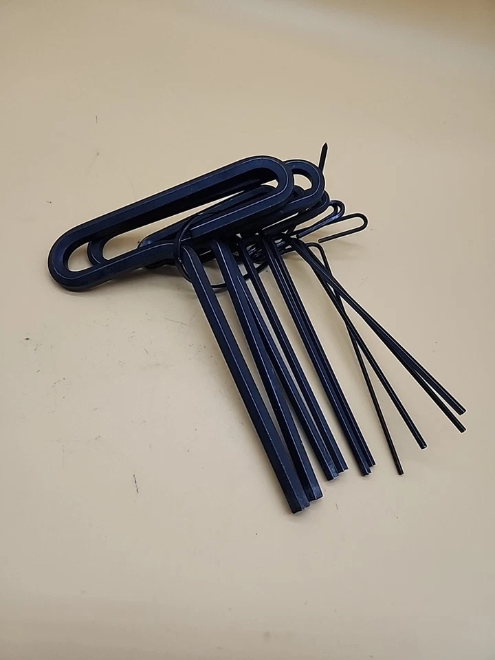 Eklind (31614) 7/32″ x 6" OAL Alloy Steel T-Handle, Hex Key - 10pc - Image 2 of 3