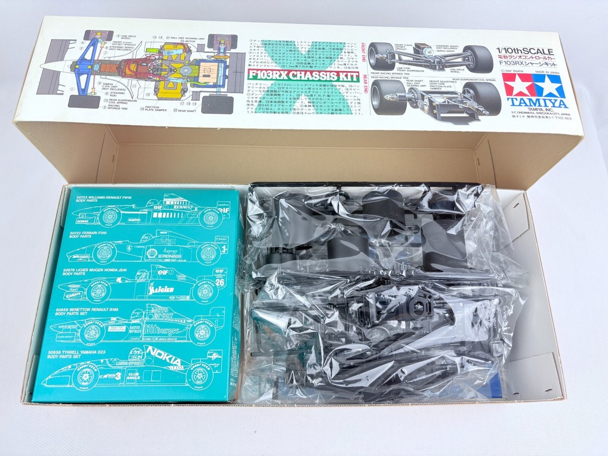 TAMIYA F103RX シャーシキット 1/10 TAMIYA 1/10 RC F103RS Chassis Kit Formula 1 Racing Car w/RS
