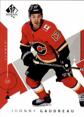 2018-19 SP Authentic #60 Johnny Gaudreau - Calgary Flames