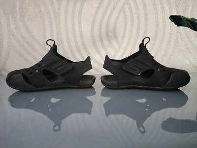 Boxed Nike Sunray Protect 2 Black \u0026 White UK 7.5 8 C EU 25 Sandals Holiday | eBay UK